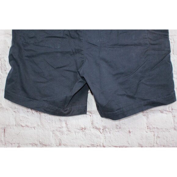 LL Bean Comfort Stretch Chino 8" Inseam Shorts Navy Blue Size 38 W - Picture 5 of 10